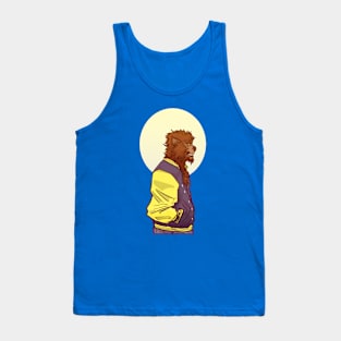 Micheal young Wolf Tank Top